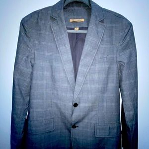 FLASH SALE/4th SALE ❤️🤍💙 John Varvatos Grey Plaid Blazer